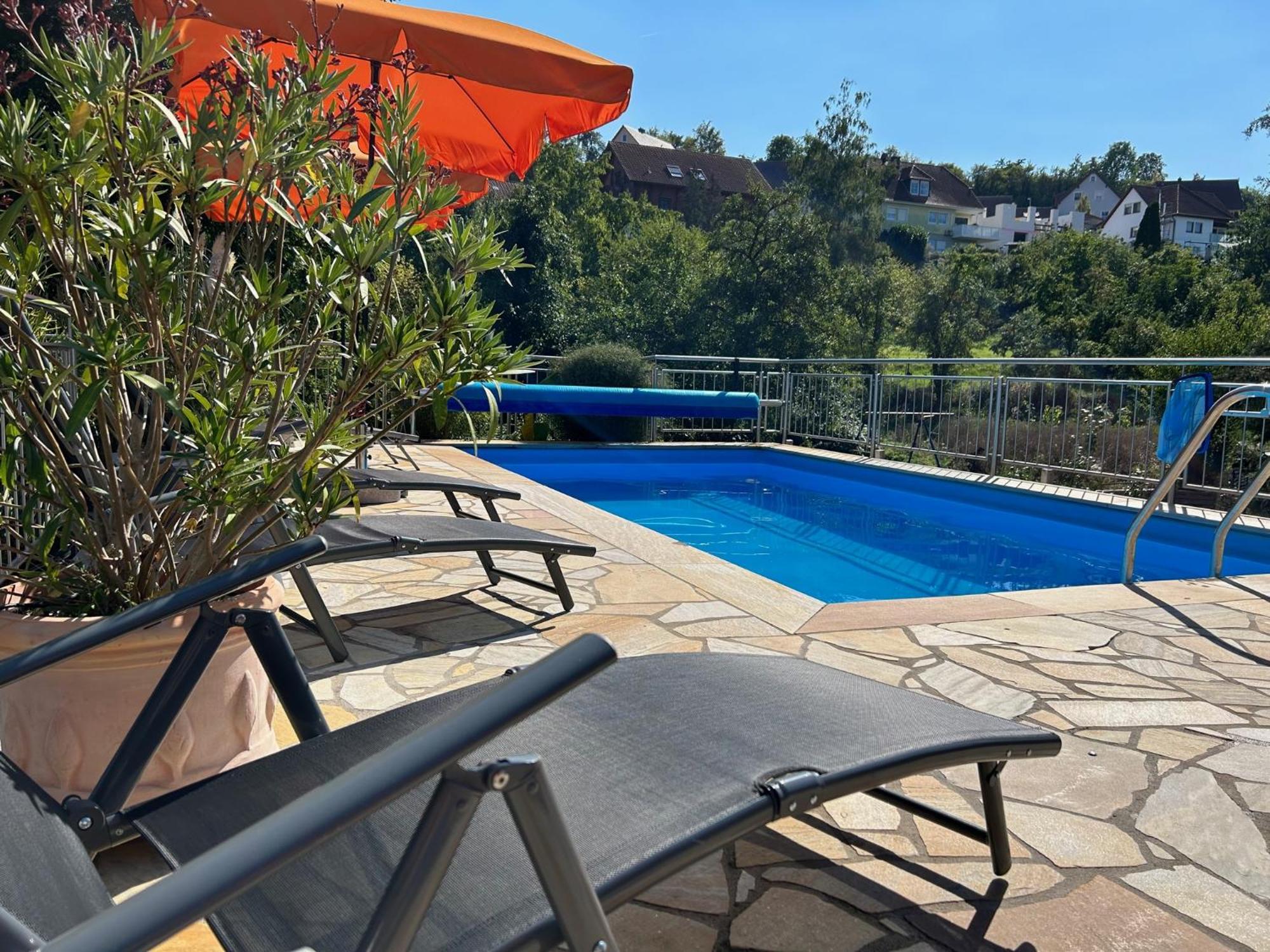 Pension Am Weinberg Bed & Breakfast Mainstockheim ภายนอก รูปภาพ